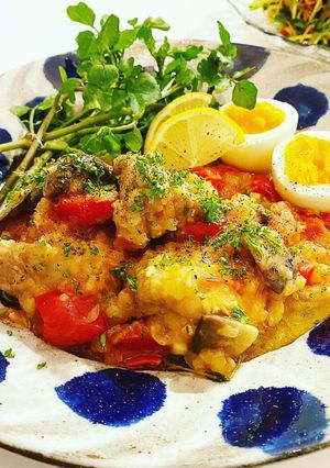 鶏もも肉の白ワイン煮込み-レシピのメイン写真