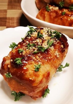 洋風❤肉巻きおにぎり-レシピのメイン写真