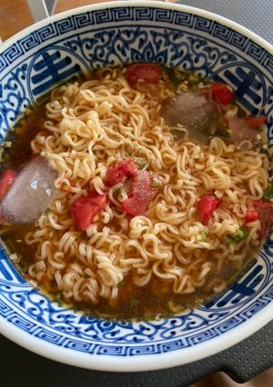 冷たいトマトラーメン-レシピのメイン写真