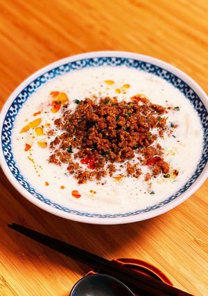 簡単★うどんアレンジ★豆乳坦々うどん★-レシピのメイン写真