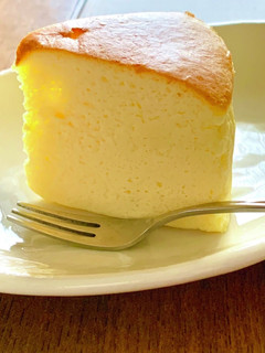 しっとりフワシュワ!スフレチーズケーキ-レシピのメイン写真