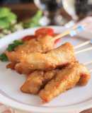 簡単♪鶏むね肉でチキンスティック
