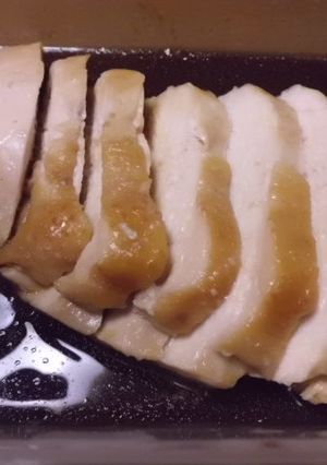 むね肉のレンジ蒸し：サラダチキン加熱公式-レシピのメイン写真