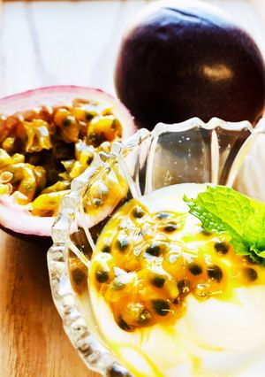 パッションフルーツヨーグルト♪-レシピのメイン写真