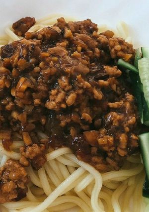 豚ひき肉で！ジャージャー麺-レシピのメイン写真