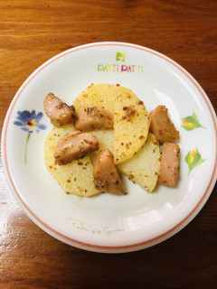 長芋と魚肉ソ炒めだし醤油粒マス絡め-レシピのメイン写真