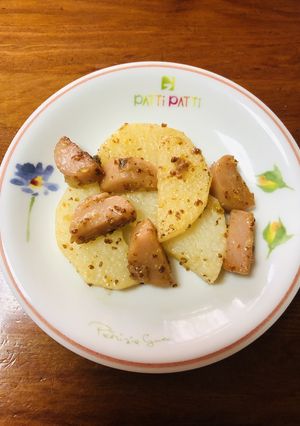 長芋と魚肉ソ炒めだし醤油粒マス絡め-レシピのメイン写真