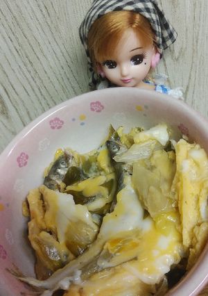 リカちゃん♡小鮎の柳川鍋風