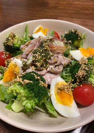 冷しゃぶサラダのドレッシング-レシピのメイン写真
