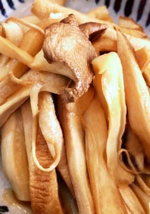エリンギのカラシ醤油和え-レシピのメイン写真