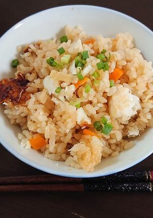 鯛の煮汁をリメイク！鯛めし（松山式）2-レシピのメイン写真