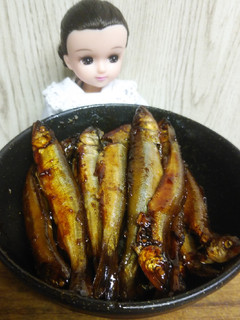 リカちゃん♡小鮎の甘露煮?≒たいたん!-レシピのメイン写真