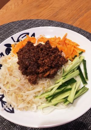 我が家ジャージャー麺-レシピのメイン写真