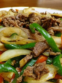 牛小間コンソメカレー炒め。-レシピのメイン写真