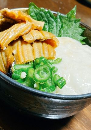簡単　夏のスタミナ丼✨穴子とろろ丼-レシピのメイン写真