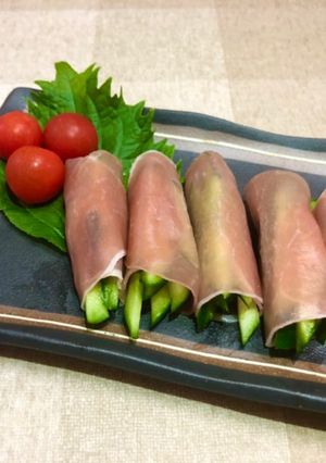 ☆生ハムきゅうり!青じそ風味♪-レシピのメイン写真