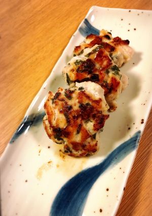 ムネ肉のシソチーズ焼き-レシピのメイン写真