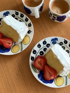 もっちりシフォンケーキ-レシピのメイン写真