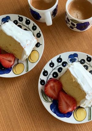 もっちりシフォンケーキ-レシピのメイン写真
