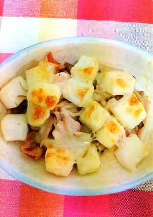 はんぺん☆ベーコン☆しめじのチーズ焼き-レシピのメイン写真