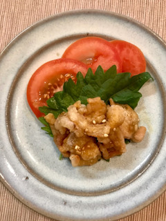 鶏皮 カリカリ 甘ポン酢 簡単副菜-レシピのメイン写真