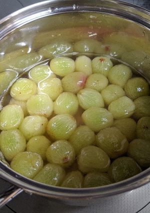 ぶどうのコンポート（ワイン不使用）-レシピのメイン写真