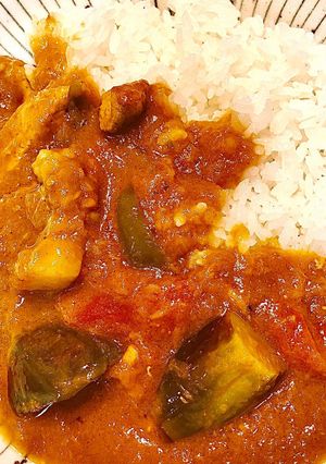 夏野菜と豚肉のカレー-レシピのメイン写真