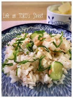 夏だ!手抜きだ!鮭フレークでちらし寿司-レシピのメイン写真