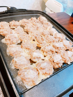 ホットプレートで焼売パーティー-レシピのメイン写真