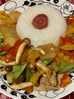 冬瓜と豚肉の夏野菜炒め-レシピのメイン写真