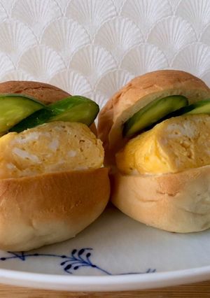 厚焼き玉子サンド〜Costcoパン-レシピのメイン写真