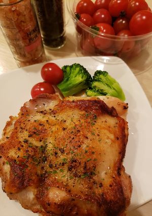 皮パリ！バターレモンチキンステーキ-レシピのメイン写真