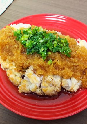 カリカリ鶏のみぞれ煮♪♪-レシピのメイン写真