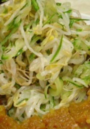 カレーが冷たいヘルシーサラダに大変身☆-レシピのメイン写真