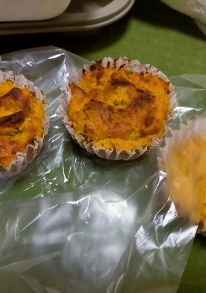 パンプキンとプルーンの豆腐チーズケーキ-レシピのメイン写真