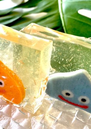 暑い夏に！スライムかまぼこのゼリー-レシピのメイン写真