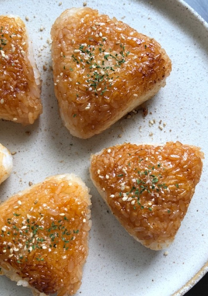 焼きおにぎり。の、しょうが焼き-レシピのメイン写真