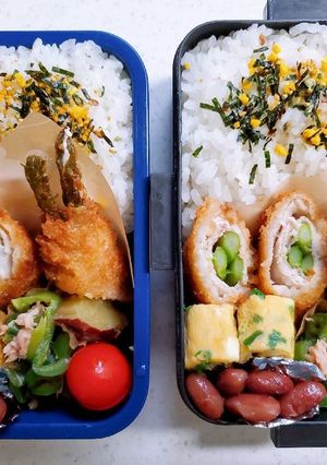 ☆高校生娘と中学生息子のお弁当☆289-レシピのメイン写真