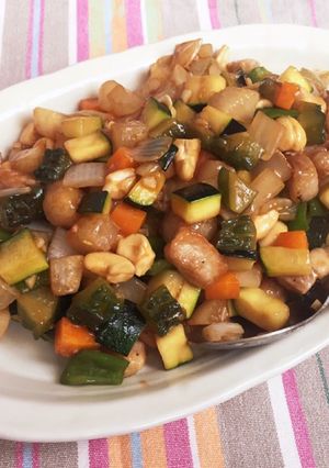 野菜とカシューナッツのオイスターソース炒-レシピのメイン写真
