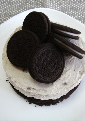 クッキークリームチーズケーキ-レシピのメイン写真