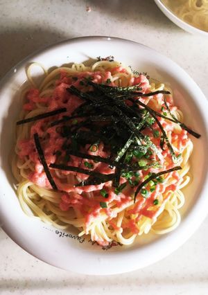 明太マヨパスタ-レシピのメイン写真