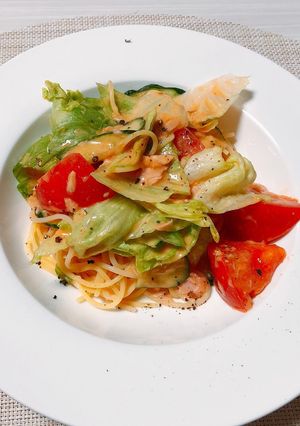 冷た〜いサラダパスタ-レシピのメイン写真