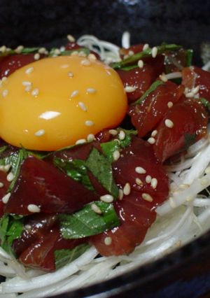 大葉たっぷり☆まぐろのたたき丼-レシピのメイン写真
