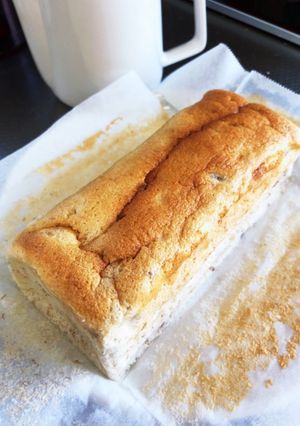 卵白消費！白いバナナケーキ-レシピのメイン写真