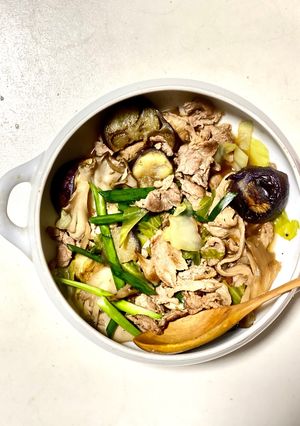 簡単!豚肉と野菜の中華スープ♪-レシピのメイン写真