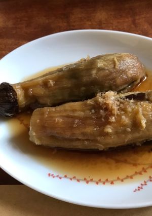 焼きなす　しょうが醤油でさっぱりと！！-レシピのメイン写真