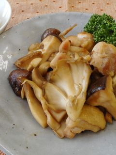 鶏肉ときのこのにんにく醤油炒め-レシピのメイン写真