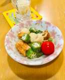 ちくわオクラ☆ミニトマトの簡単サラダ♬