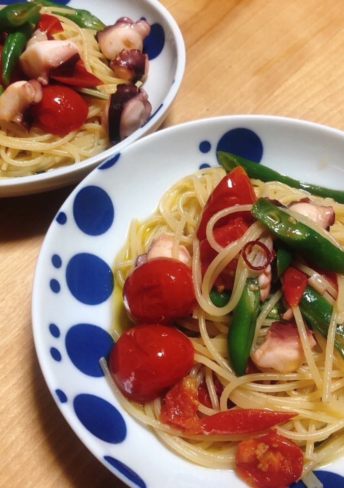 店かよ〜〜って言う程の野菜のオイルパスタ-レシピのメイン写真
