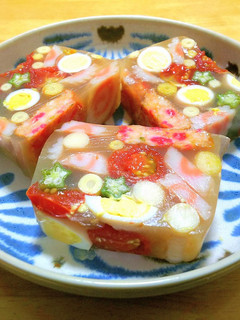 寒天で簡単◎夏の冷やしおでん-レシピのメイン写真